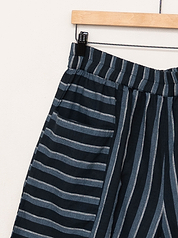 The Nayan Short  ~ Tarmac Stripe