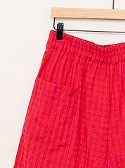 The Nayan Short ~ Petunia Check