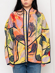 The Ladhiya Suzani Quilted Kantha Jacket