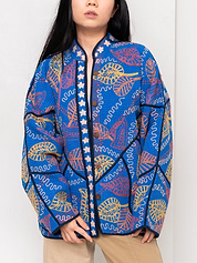 The Ladhiya Suzani Quilted Kantha Jacket