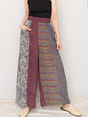The Nayan Pant - Small - Upcycled Silk