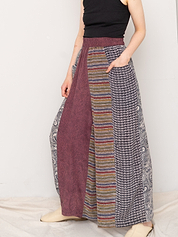 The Nayan Pant - Small - Upcycled Silk