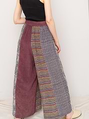 The Nayan Pant - Small - Upcycled Silk