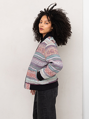 The Veda Quilted One-of-a-Kind Bomber Jacket - Small