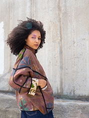 The Ladhiya Suzani Quilted Kantha Jacket