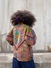 The Ladhiya Suzani Quilted Kantha Jacket