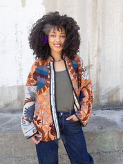 The Ladhiya Suzani Quilted Kantha Jacket