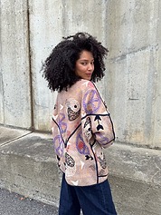 The Ladhiya Suzani Quilted Kantha Jacket