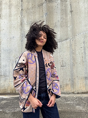 The Ladhiya Suzani Quilted Kantha Jacket