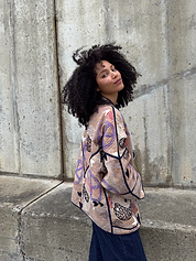 The Ladhiya Suzani Quilted Kantha Jacket