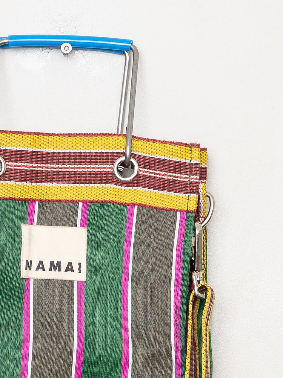 The Goa Mini Market Recycled Nylon Tote Bag - Midnight Plum