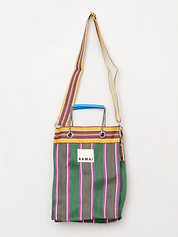 The Goa Mini Market Recycled Nylon Tote Bag - Midnight Plum