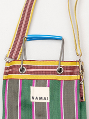 The Goa Mini Market Recycled Nylon Tote Bag - Midnight Plum
