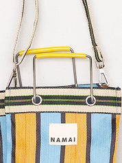 The Goa Mini Market Recycled Nylon Tote Bag - Tango Pop