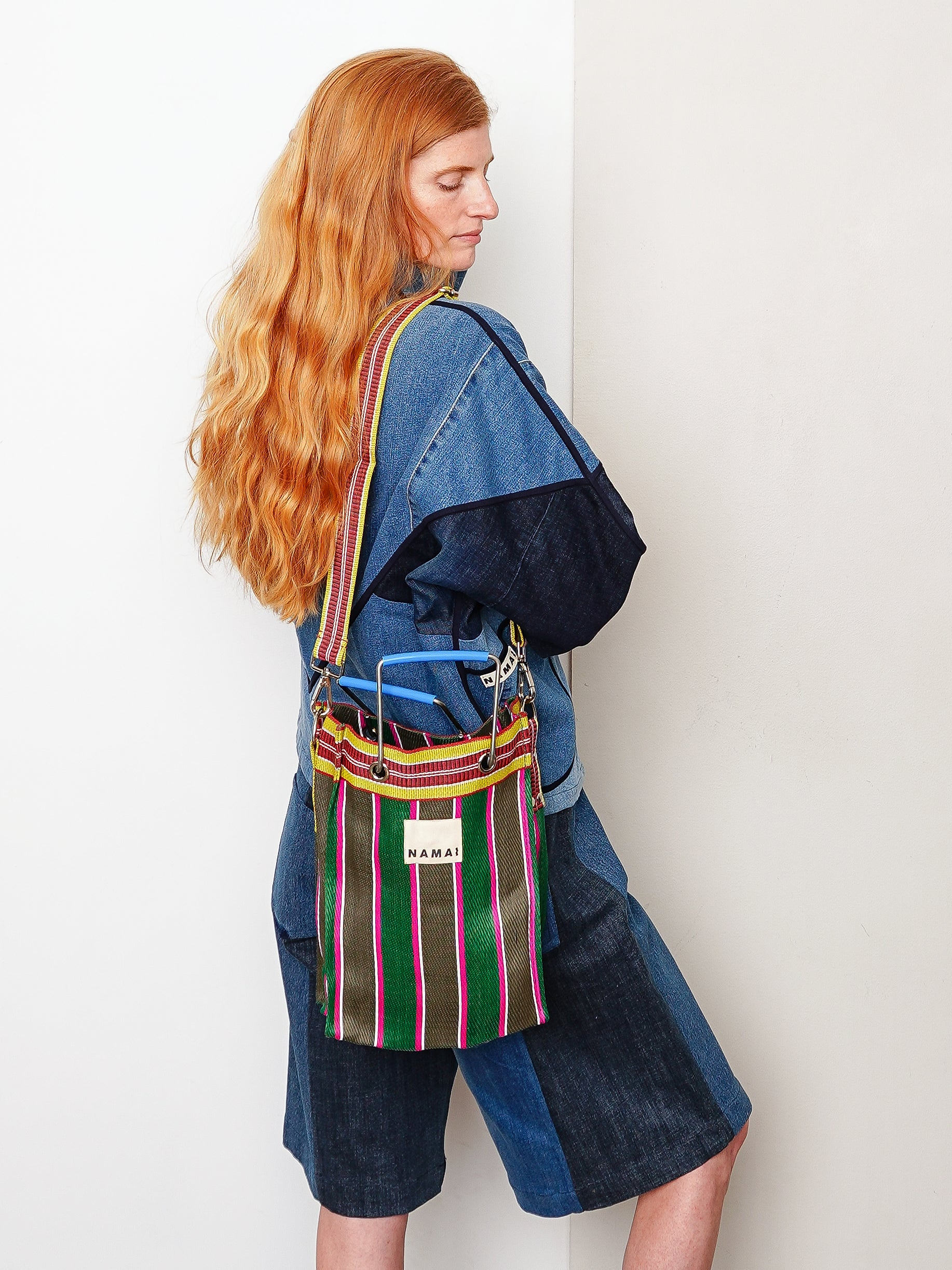 The Goa Mini Market Recycled Nylon Tote Bag - Midnight Plum