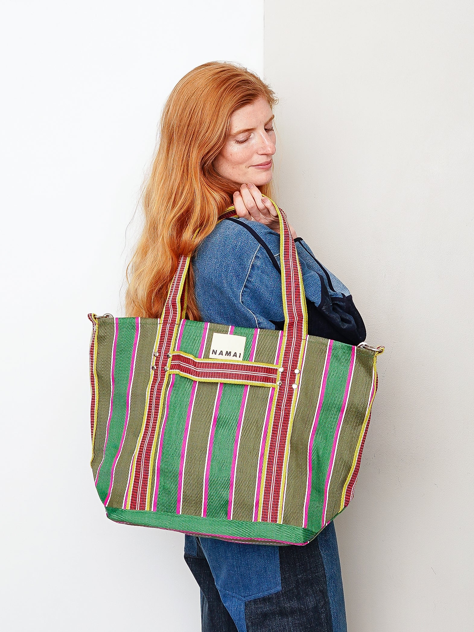 The Goa Recycled Nylon Travel Tote - Midnight Plum