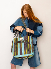 The Goa Recycled Nylon Travel Tote - Pool Boy