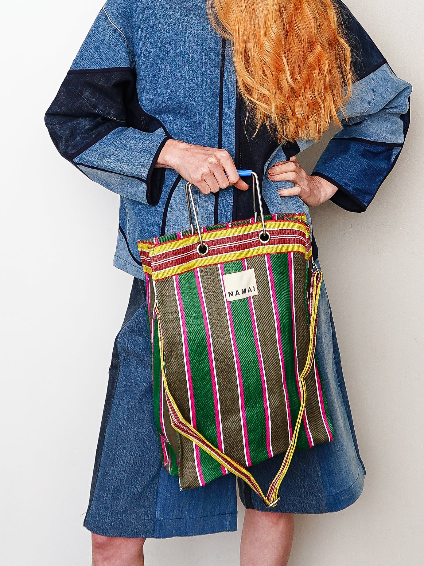 The Goa Market Recycled Nylon Tote Bag - Midnight Plum