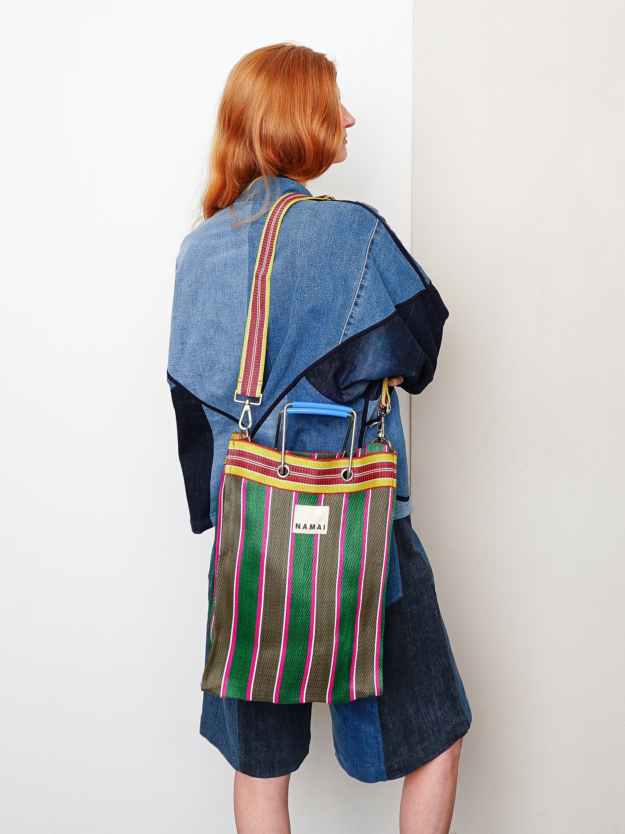 The Goa Market Recycled Nylon Tote Bag - Midnight Plum