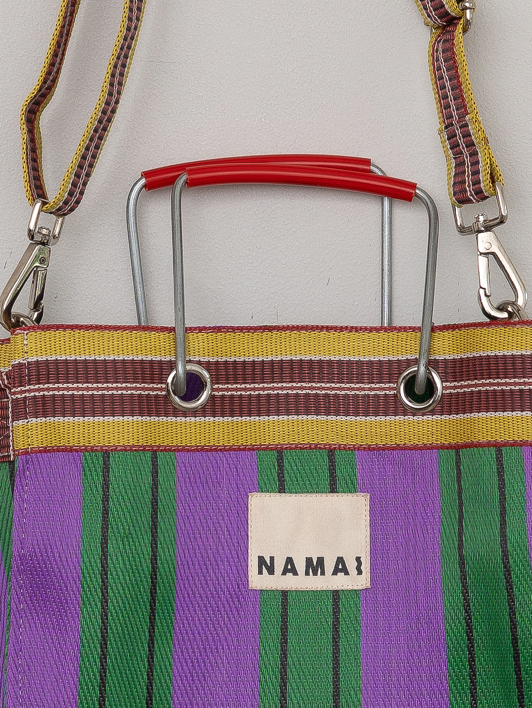 The Goa Market Recycled Nylon Tote Bag- Grape Verde