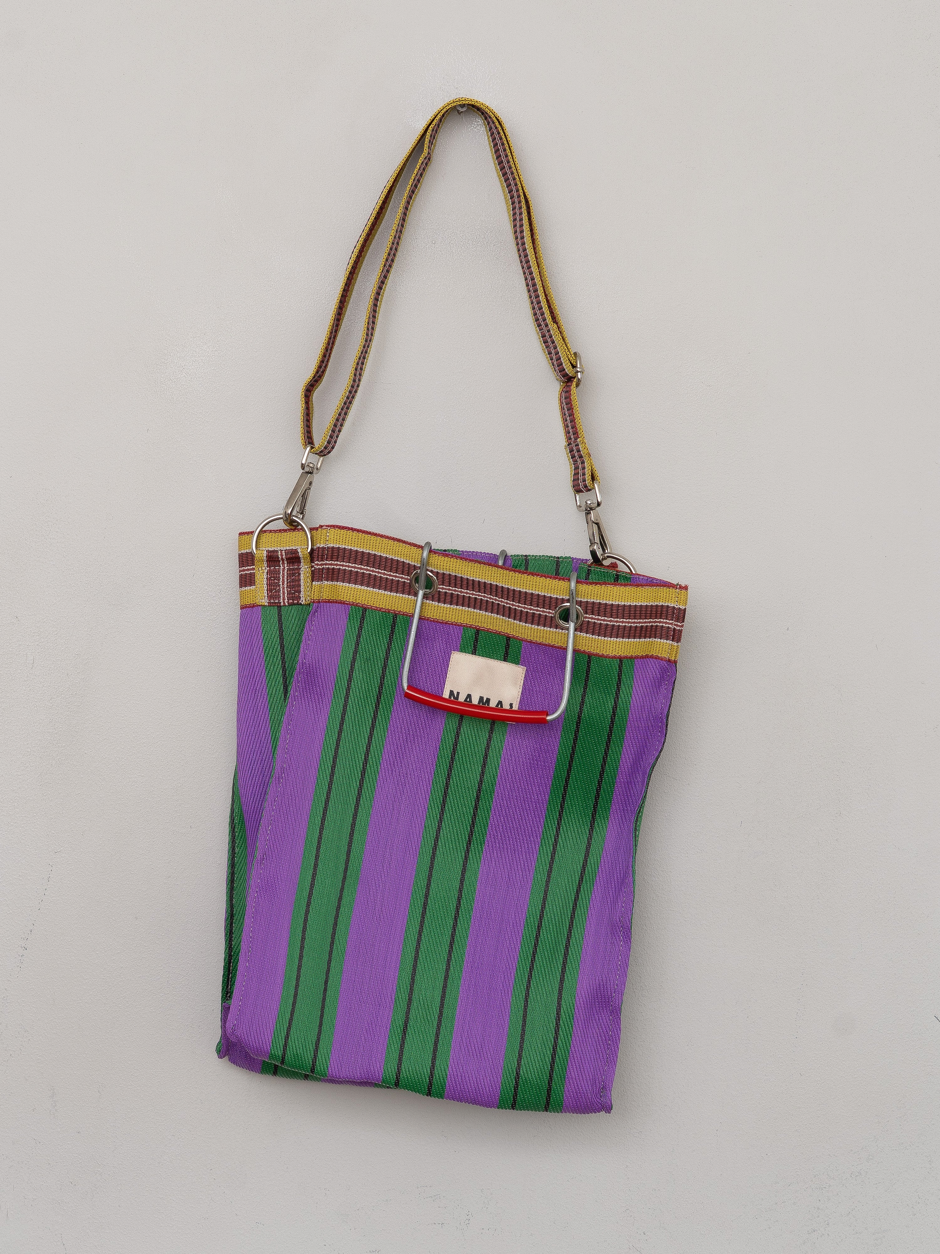 The Goa Market Recycled Nylon Tote Bag- Grape Verde