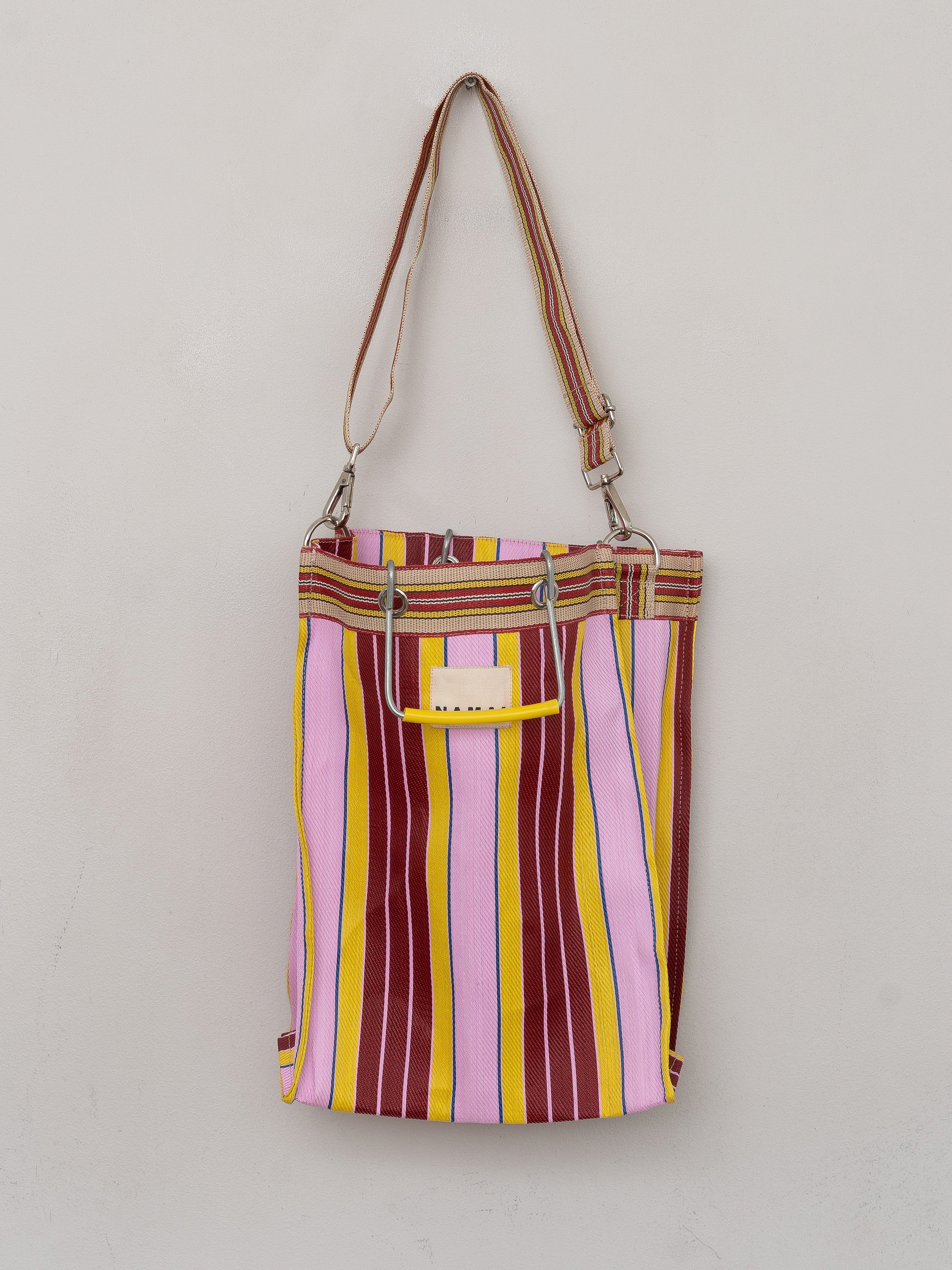 The Goa Market Recycled Nylon Tote Bag- Sangria Sunshine