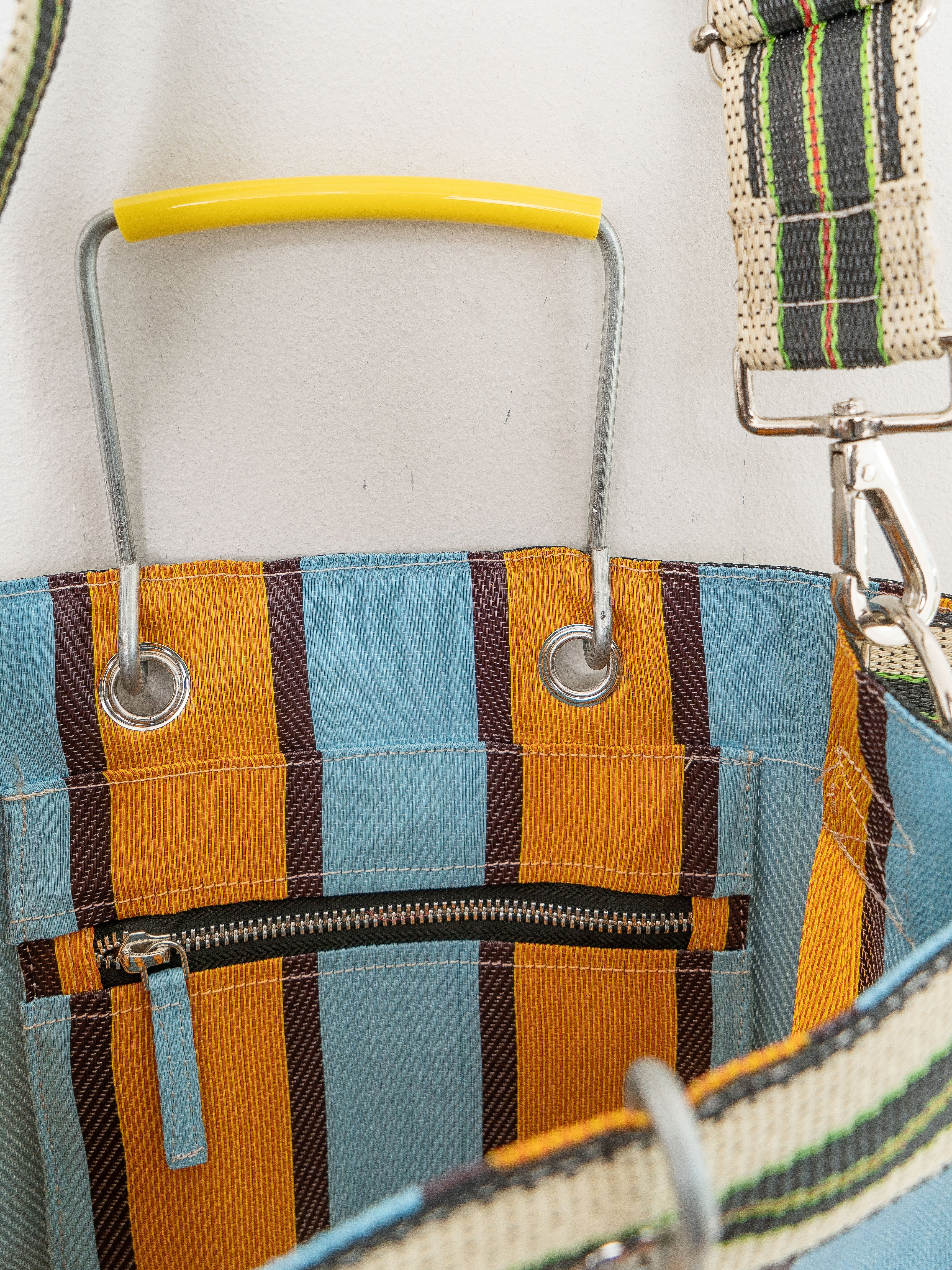 The Goa Market Recycled Nylon Tote Bag- Tango Pop
