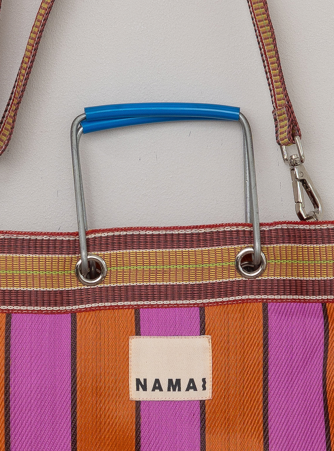 The Goa Market Recycled Nylon Tote Bag- Melon Pop