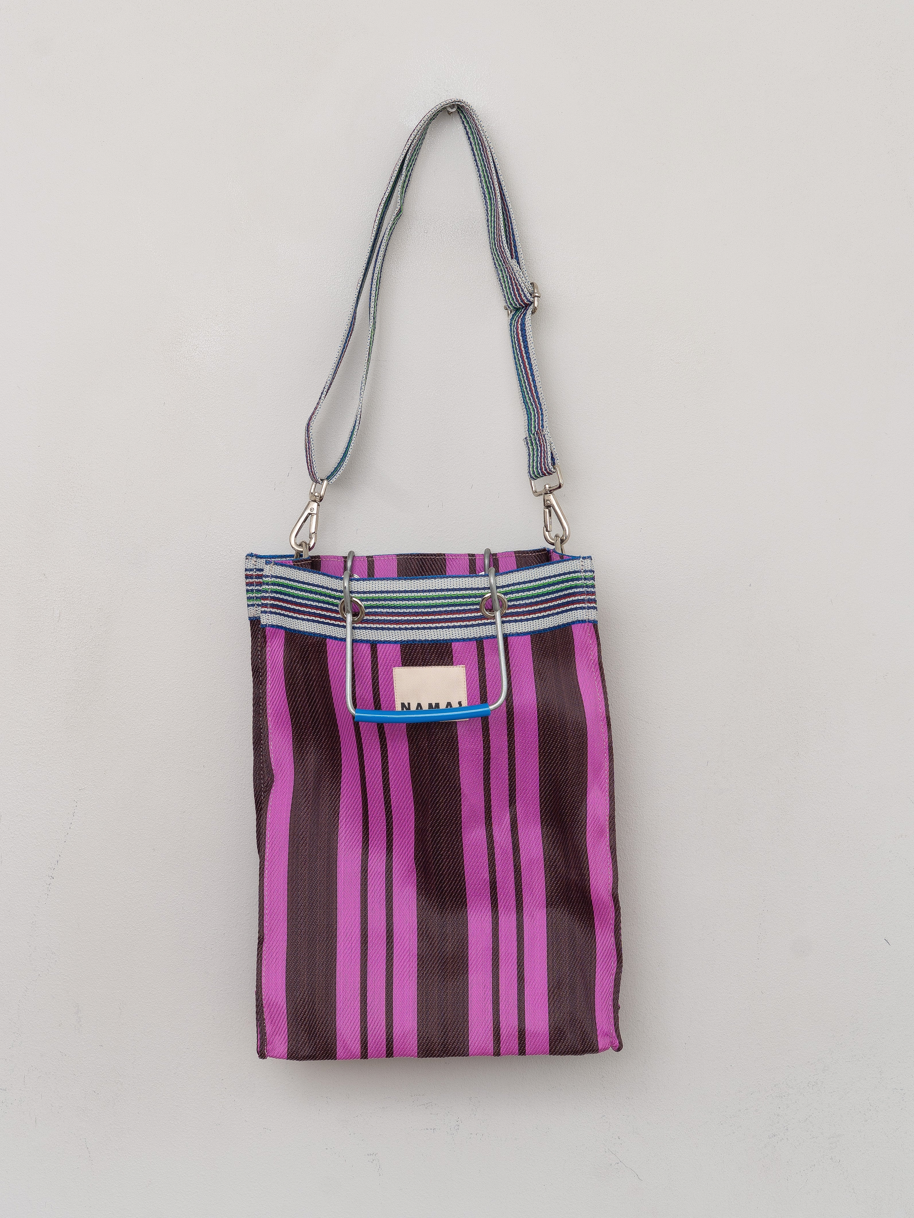 The Goa Market Recycled Nylon Tote Bag- Berry Ripple