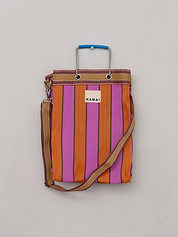 The Goa Market Recycled Nylon Tote Bag- Melon Pop