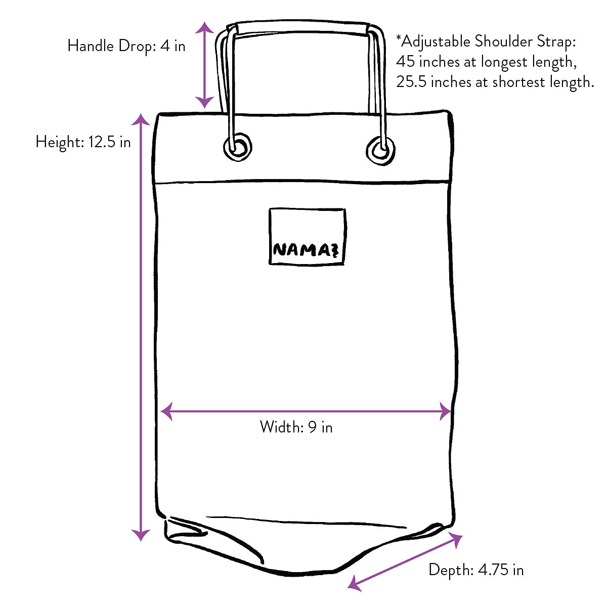 The Goa Mini Market Recycled Nylon Tote Bag - Tango Pop