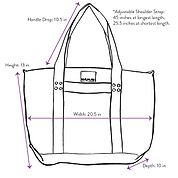 The Goa Recycled Nylon Travel Tote - Tulip Bud