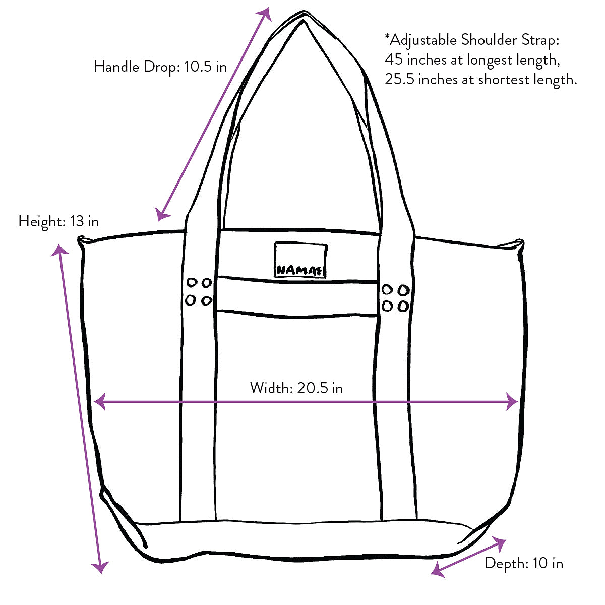 The Goa Recycled Nylon Travel Tote - Grape Verde
