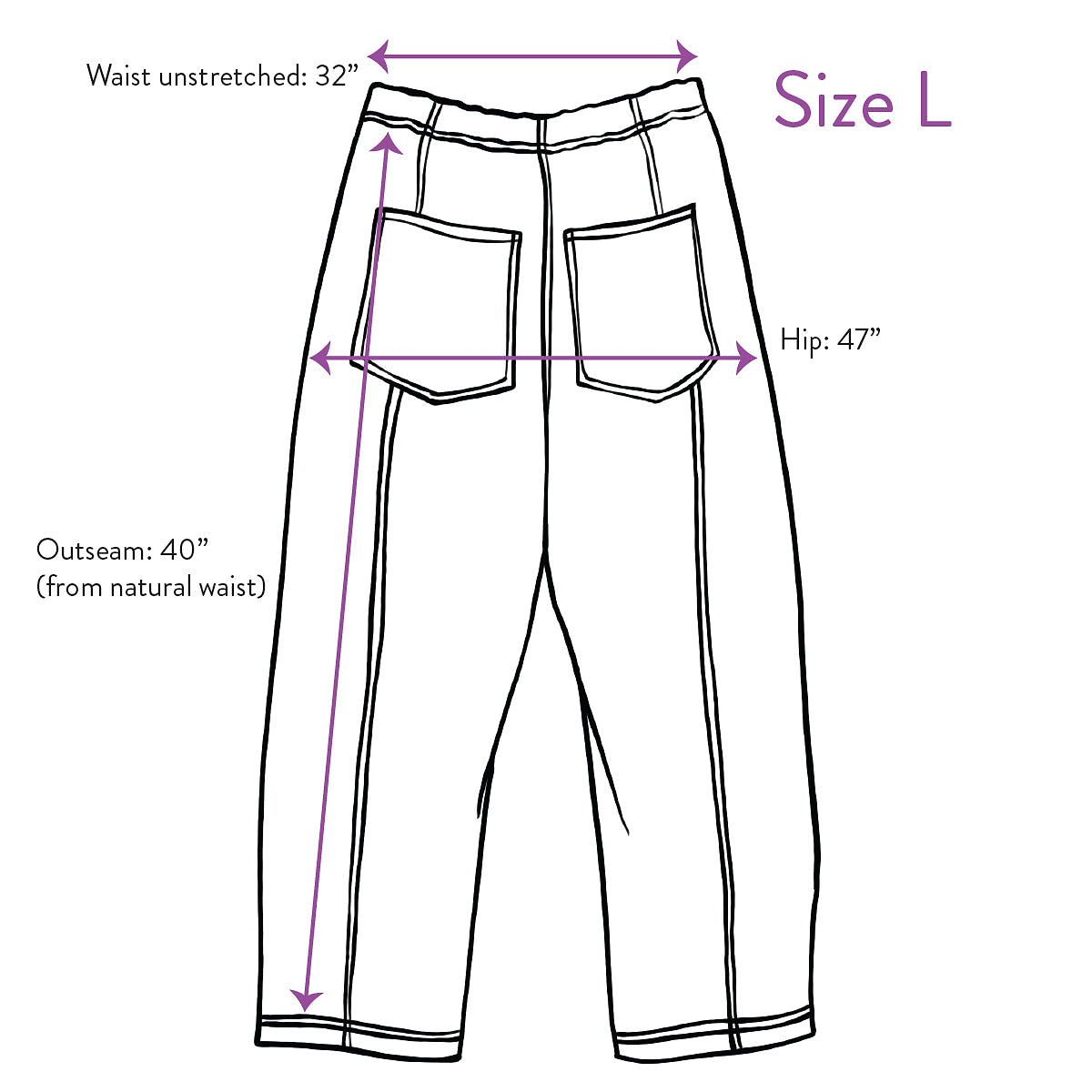 Verity & Daughters Janus Pant II ~ Colorblock Blue