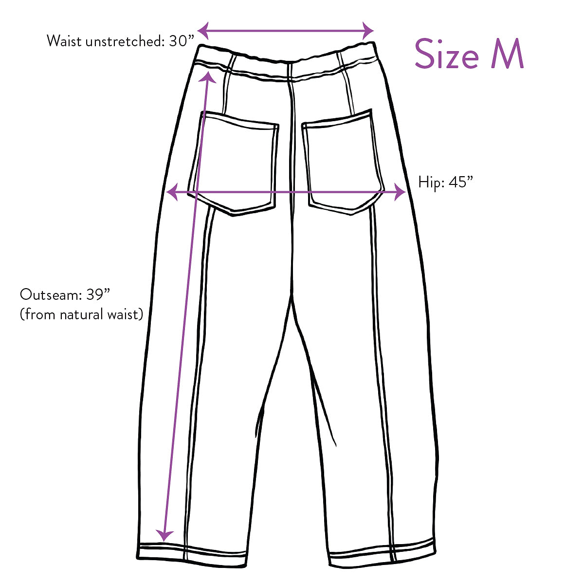 Verity & Daughters Janus Pant II ~ Colorblock Blue