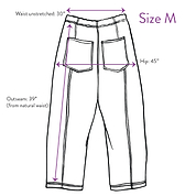 Verity & Daughters Janus Pant II ~ Ink