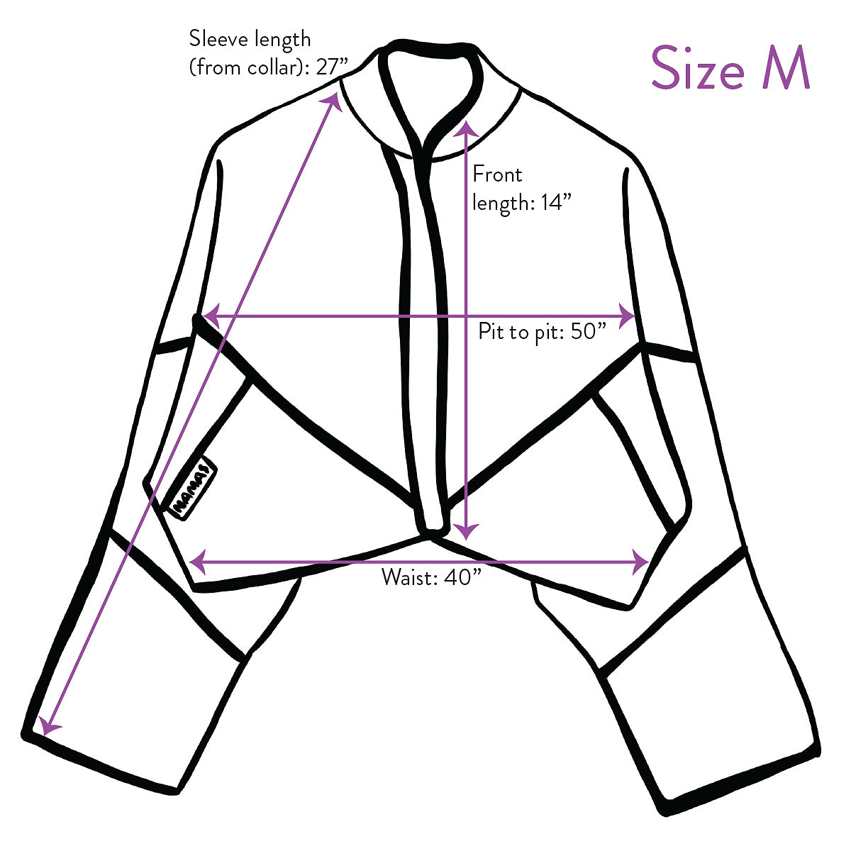 The Kaira Cropped Denim Jacket - Medium