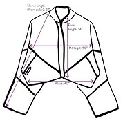 The Kaira Cropped Quilted Patchwork Kantha Jacket