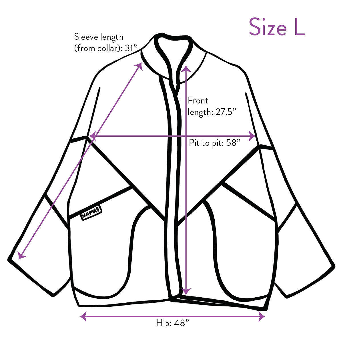 The Ladhiya Denim Jacket - Large