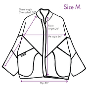 The Ladhiya Denim Suzani Jacket - Medium