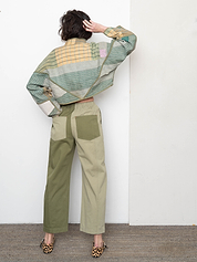 Verity & Daughters Barrel Leg Janus Pant - Surplus