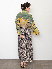 The Kaira Cropped Quilted Patchwork Kantha Jacket