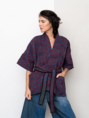 The Gita Short Sleeve Quilted Jacket