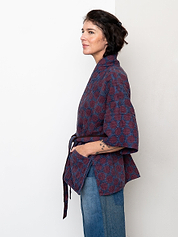The Gita Short Sleeve Quilted Jacket
