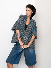 The Gita Short Sleeve Quilted Jacket