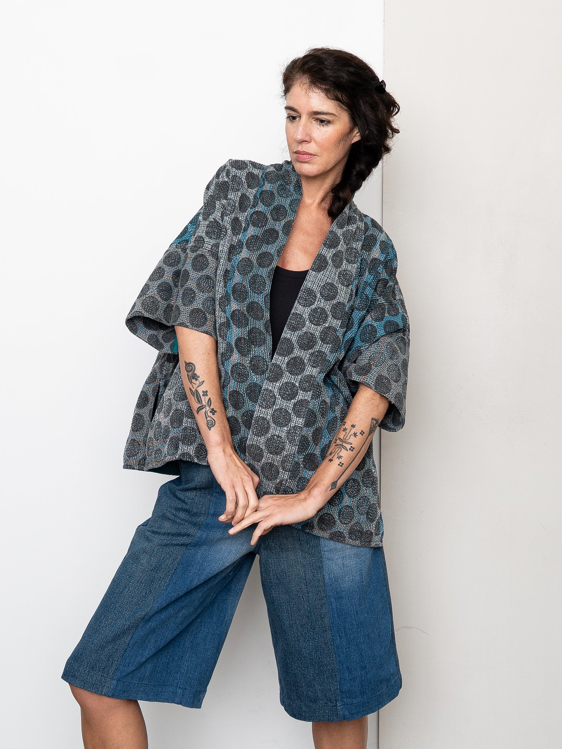 The Gita Short Sleeve Quilted Jacket