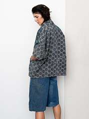 The Gita Short Sleeve Quilted Jacket