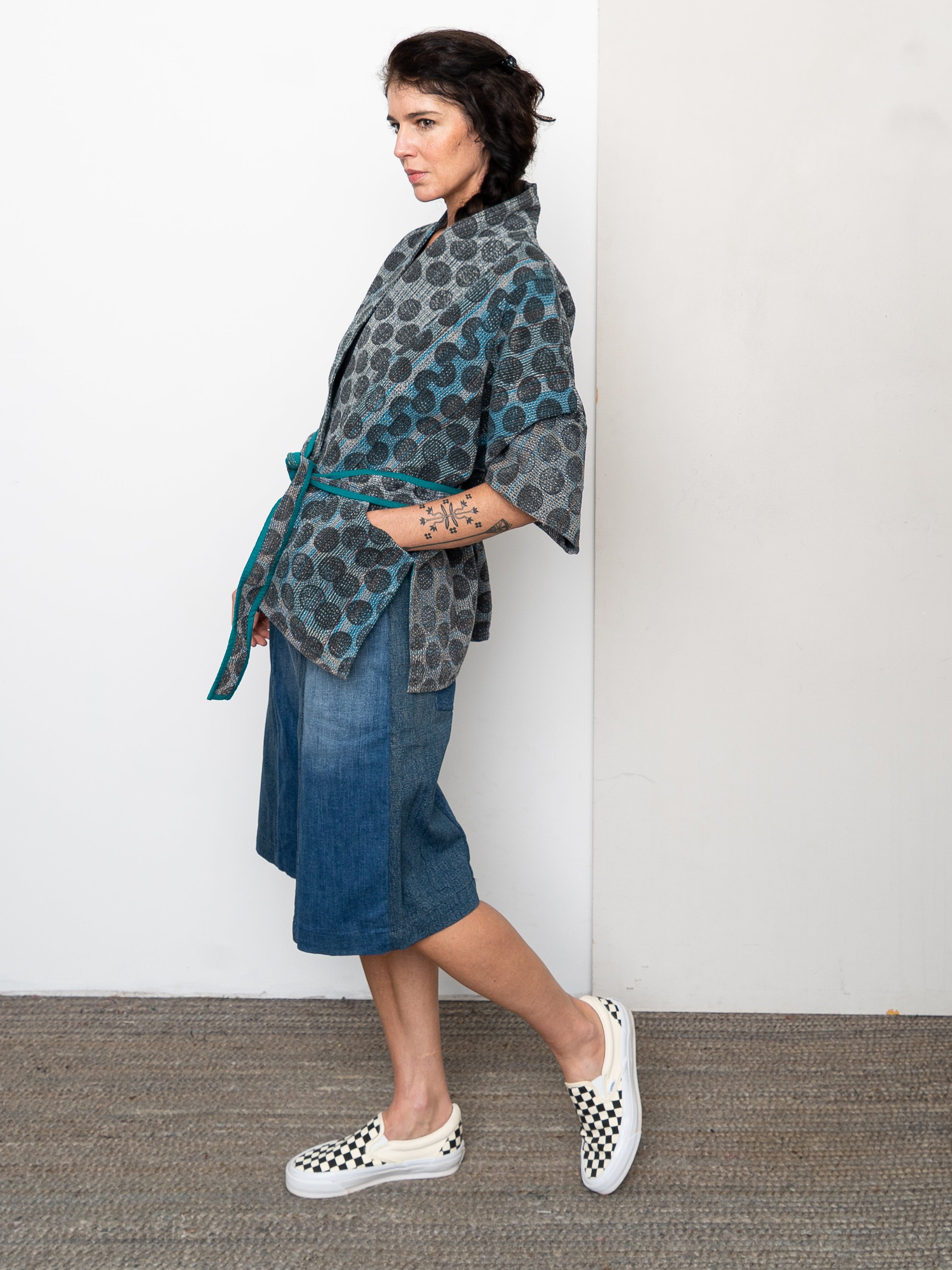 The Gita Short Sleeve Quilted Jacket
