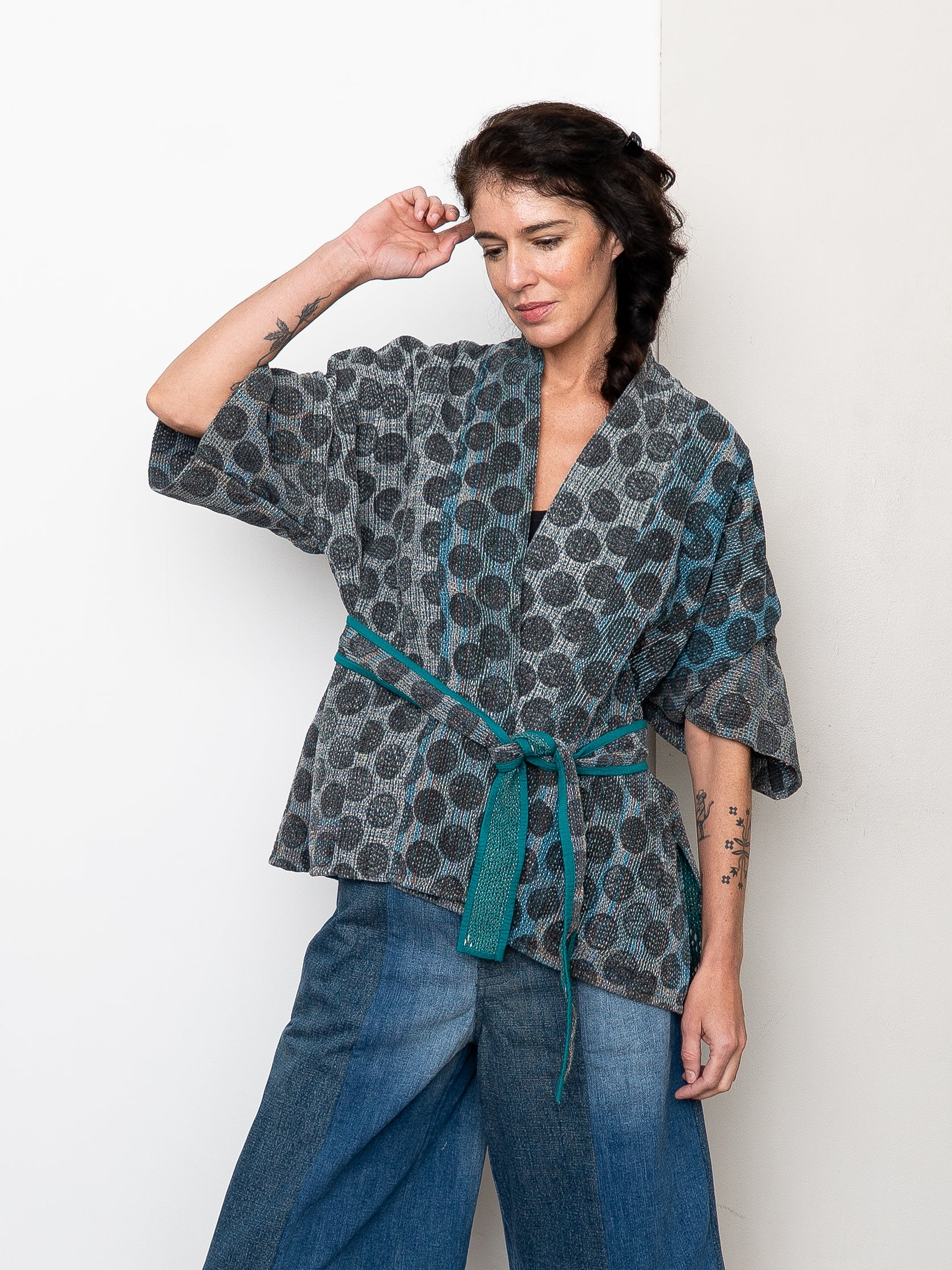 The Gita Short Sleeve Quilted Jacket