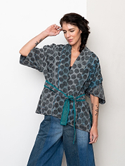 The Gita Short Sleeve Quilted Jacket